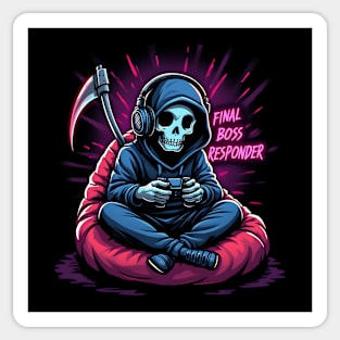 Final Boss Responder Sticker